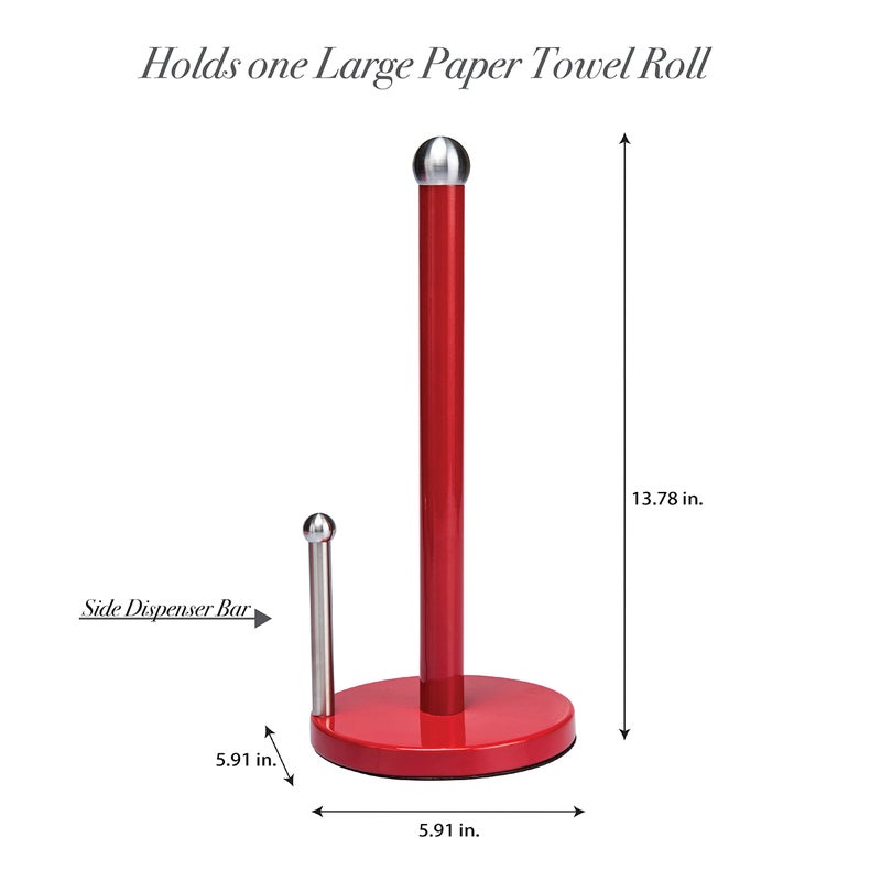 Kitchen Details Paper Towel Holder in Red - Image 5